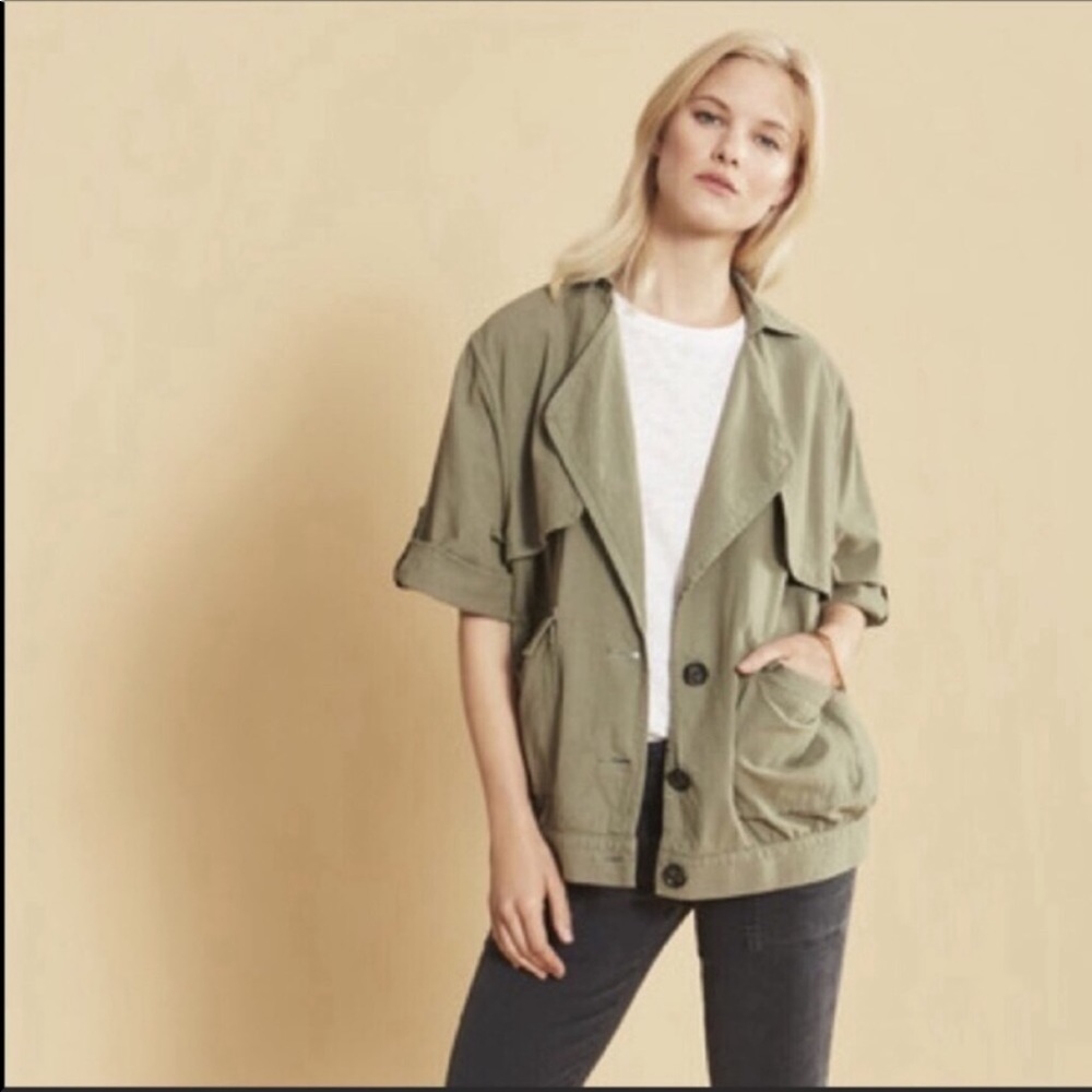 Frame Oversized Jacket